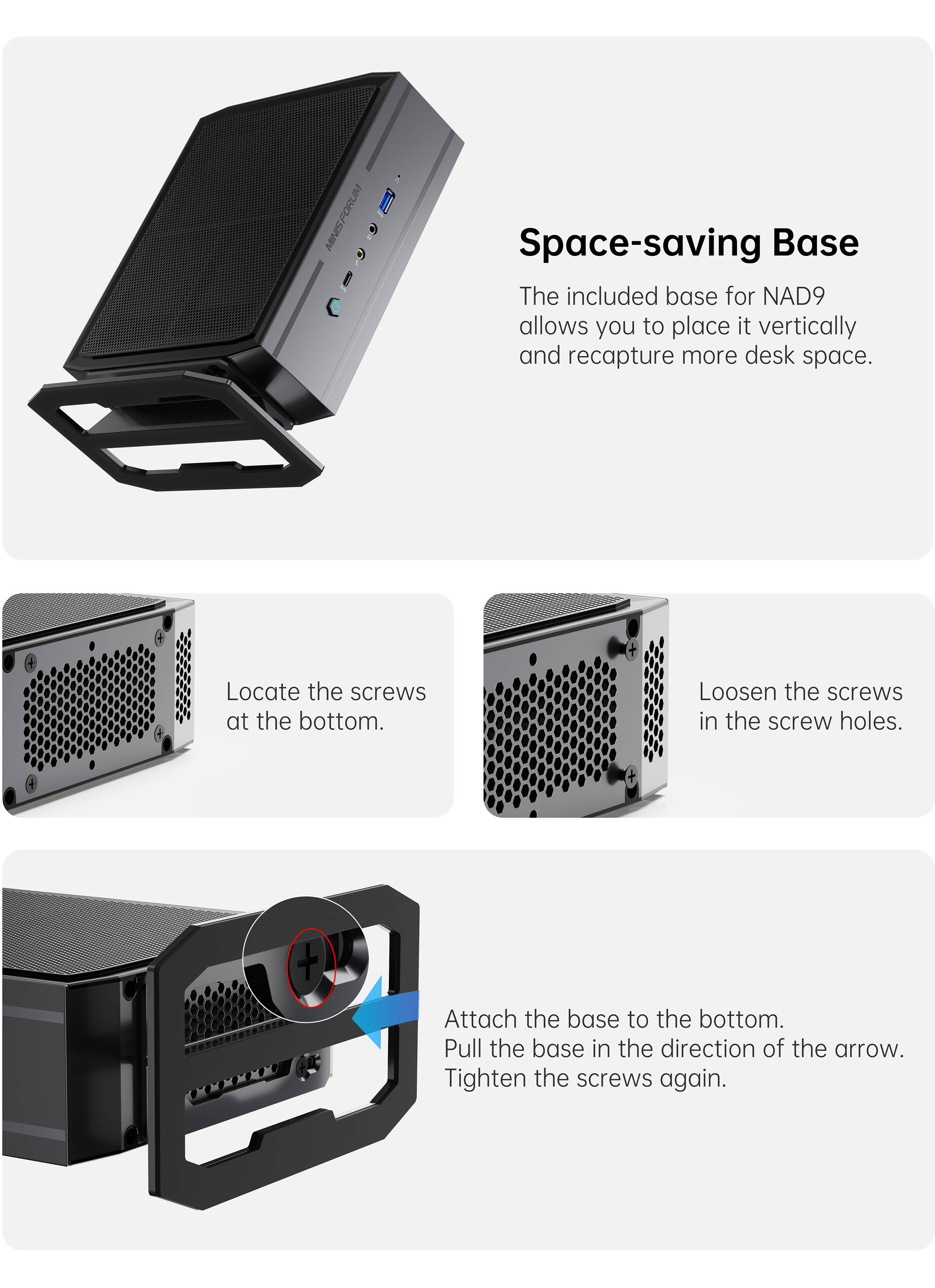 Minisforum NAD9 Intel Core™ i9-12900H Mini PC