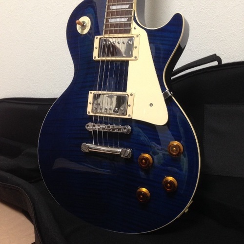 【終了】エレキギター Tokai LS115F IB レスポールタイプ  通常使用品