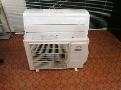 ID 975310 富士通4K ２０１９年製 14～16畳用 冷暖 100V AS-R405-W 冷媒R32