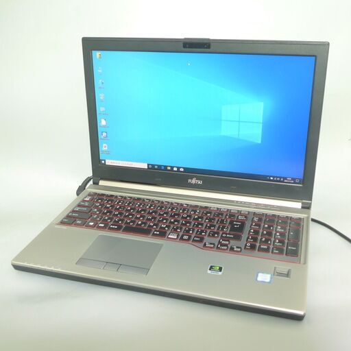 希少 Xeon E3-1505M V5 新品高速SSD ハイスペック ノートPC フルHD 15型 富士通 H760  16GB DVDRW NVIDIA 無線 Windows10 Office