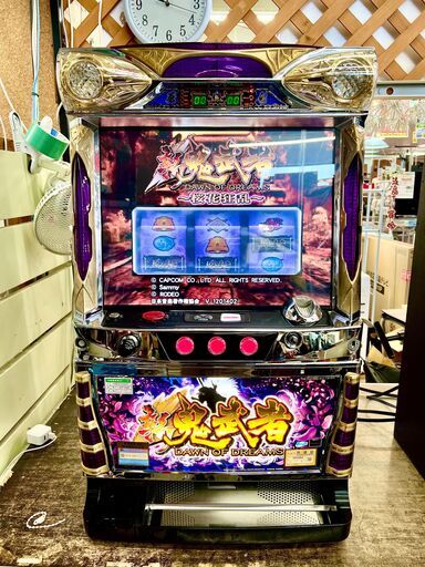 パチスロ 新鬼武者 DAWN OF DREAMS スロット実機