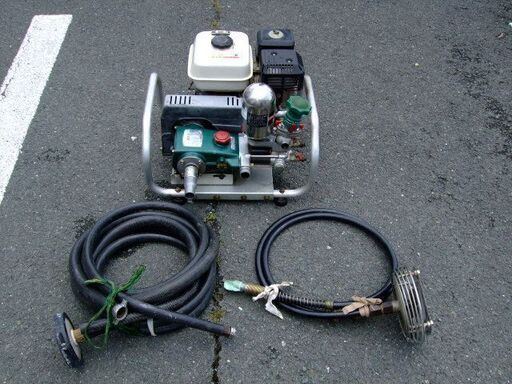 セット動噴 動力噴霧器 マルヤマ MS513・ホンダエンジン GX200 6.5馬力 攪拌機付