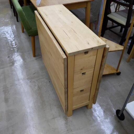 ⭐️人気のキッチンテーブルです!!⭐️ IKEA バタフライテーブル ゲートレッグテーブル 伸縮 NORDEN 0623-01