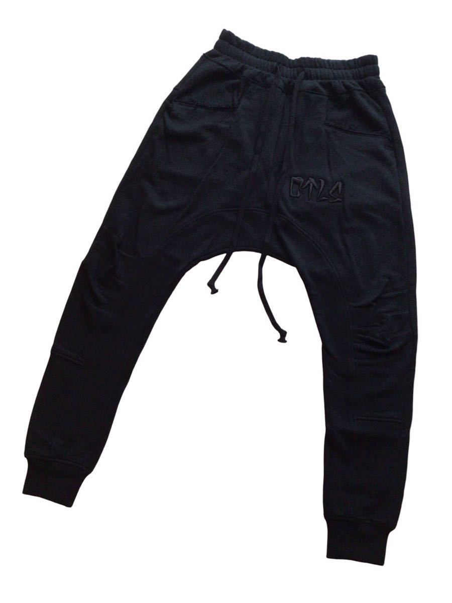 CVTVLIST CTLS 3D LOGO USUAL PANTS“BLACK” カタリスト 3Dロゴ ユージュアルパンツ“ブラック” サルエルスウェットパンツ サイズ1