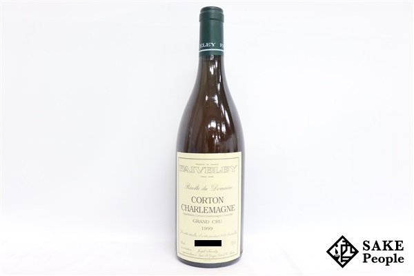 ■注目! コルトン・シャルルマーニュ グラン・クリュ 1999 ドメーヌ・フェヴレ 750ml 13％ フランス 白