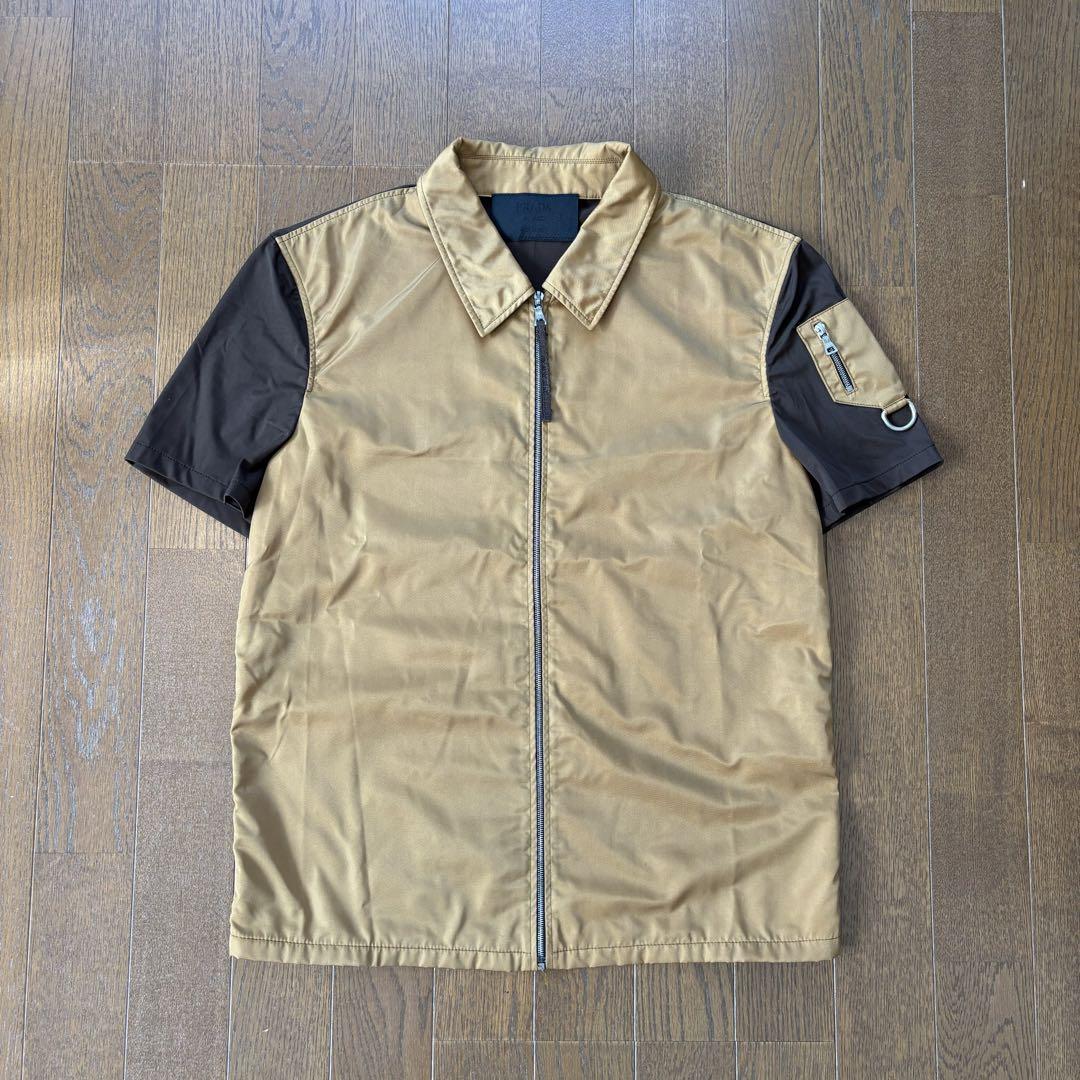 [希少カラー] PRADA Archive Zip Up Shirt