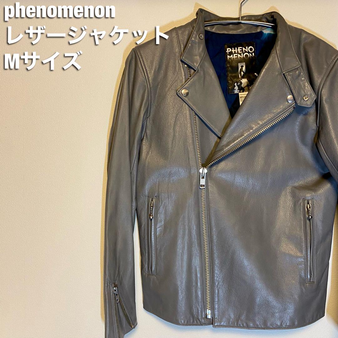【レア】 phenomenon フェノメノン ライダース　レザージャケット M