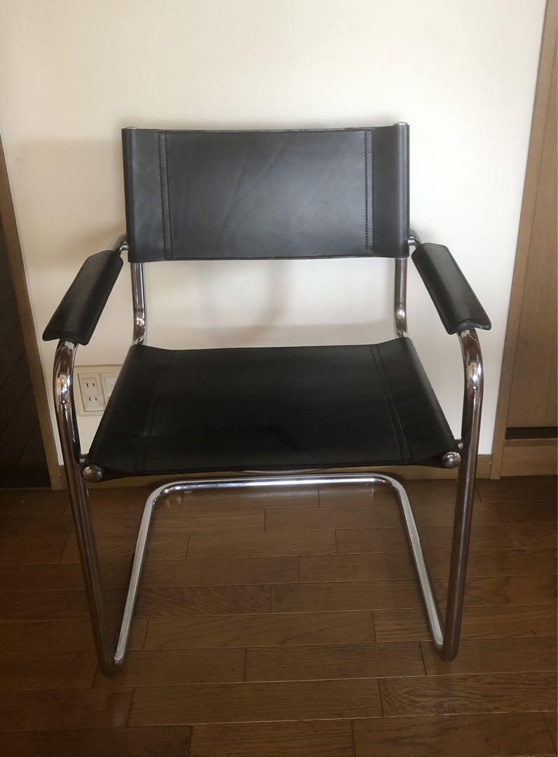 本皮　マルト•スタム カンティレバーチェア　イタリア製