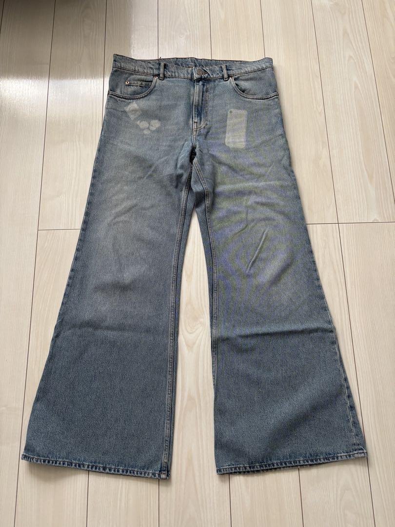 ※希少※ martine rose20ss ワイドフレアデニム サイズM