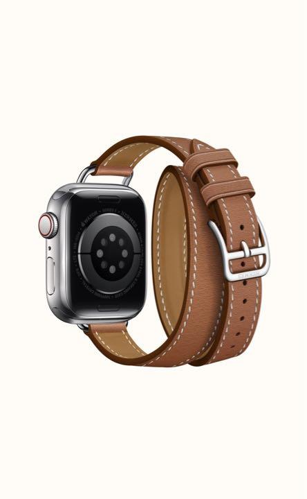 Apple Watch Hermès ゴールド アトラージュ・ドゥブルトゥール