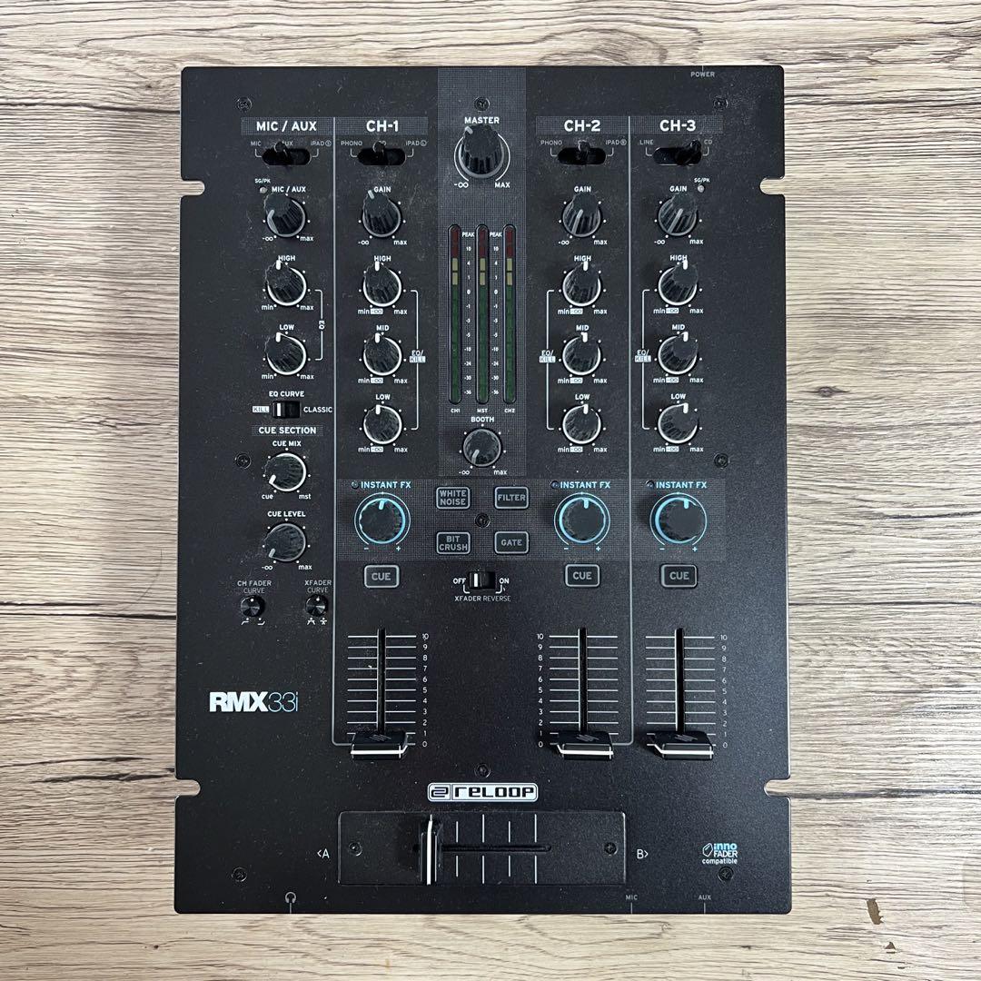 美品 | reloop | DJミキサー | RMX33i