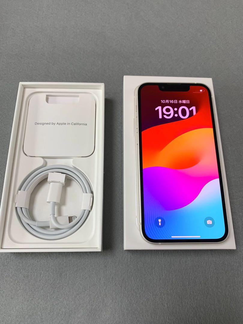 美品 Appleストア版 SIMフリー iPhone13 mini 256GB