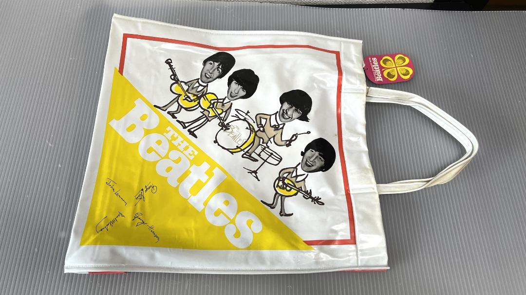 ビートルズ The Beatles ビニールバッグ 新品未使用 和光プラスチック