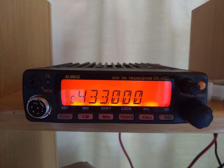 アマチュア無線機　アルインコDR-420H