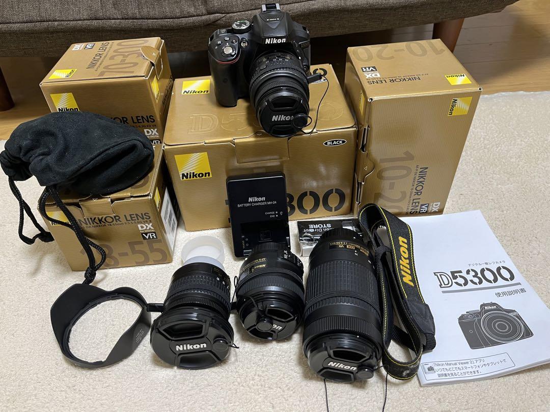 Nikon D5300 レンズ4本セット