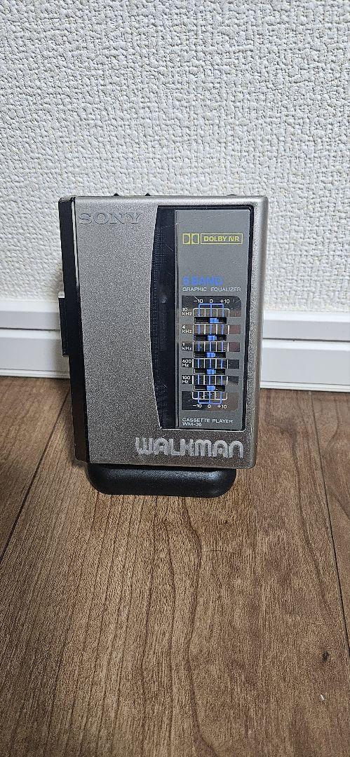【動作品】SONY ソニー　カセットウオークマン WM-36