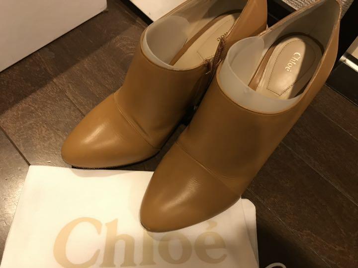美品　Chloe STABIO ショートブーツ★23.5