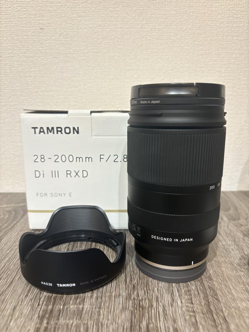 TAMRON 28-200 F2.8-5.6 Di Ⅲ RXD ソニーEマウント