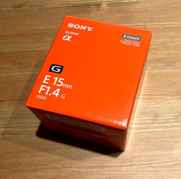 ★新品・未使用・未装着★E 15mm F1.4 G★SEL15F14G★保証有★