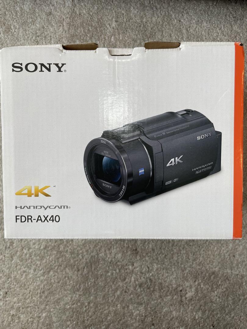 SONY FDR-AX40 ビデオカメラレコーダー
