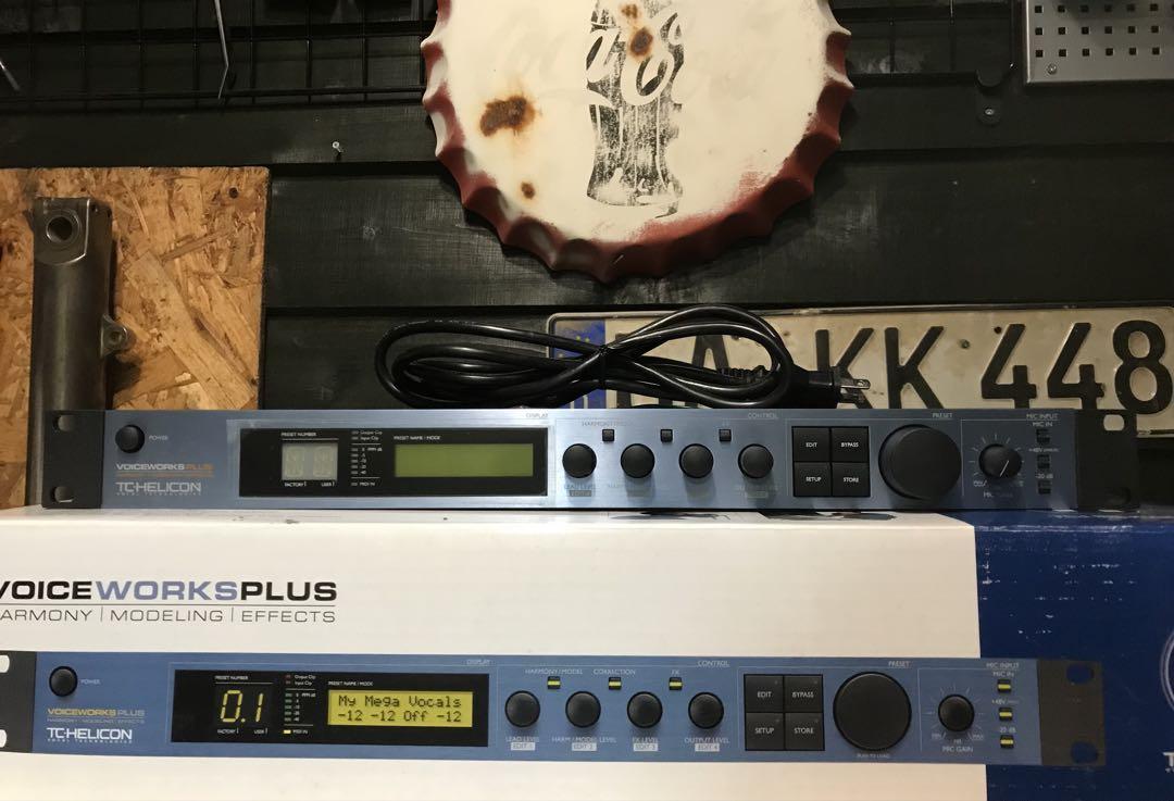 レア　TC HELICON voice works Plus 箱、説明書類付属