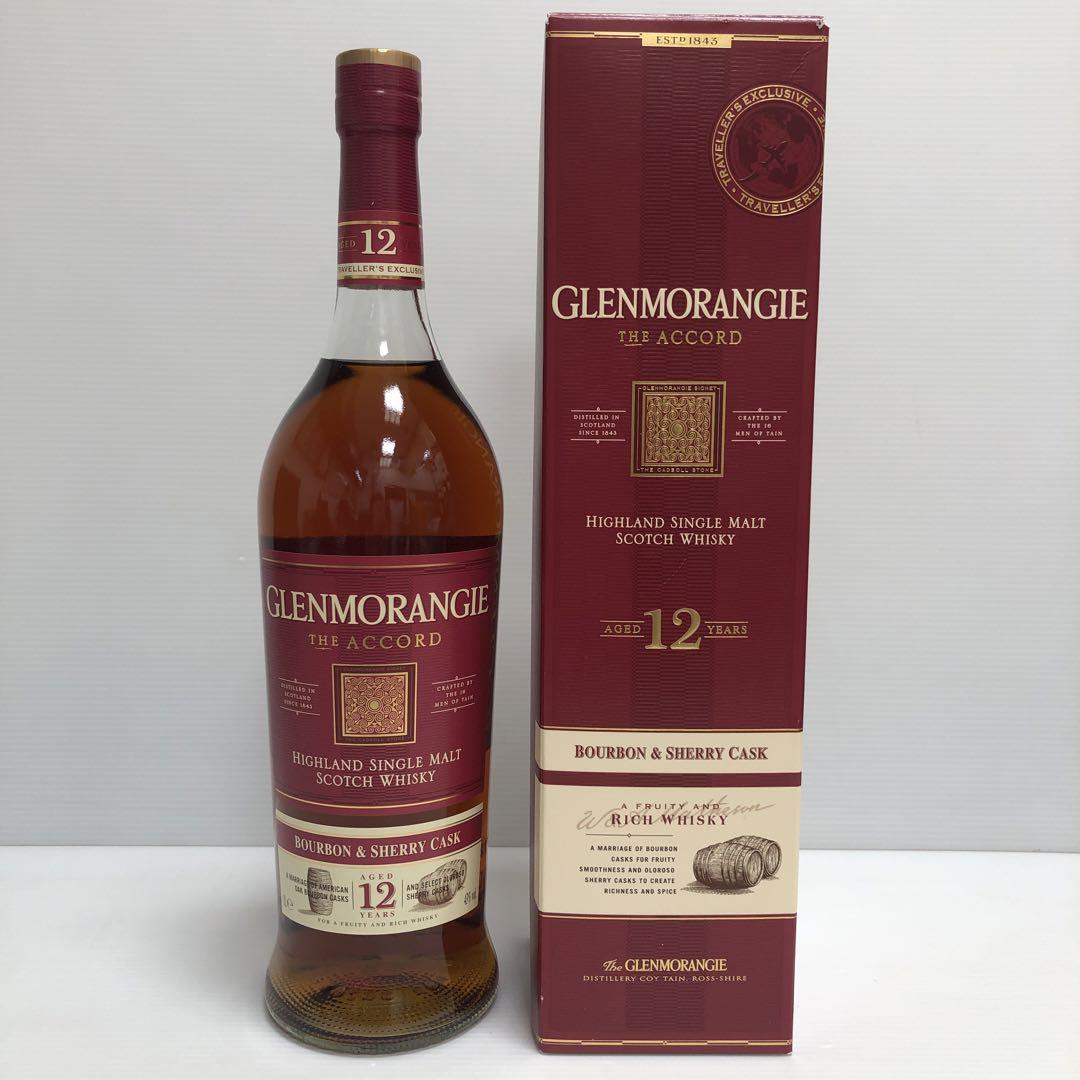 グレンモーレンジ 12年 アコード バーボン＆シェリーカスク 1L 大容量