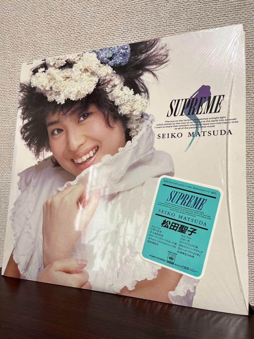 松田聖子 Seiko Matsuda『SUPREME』LP盤レコード
