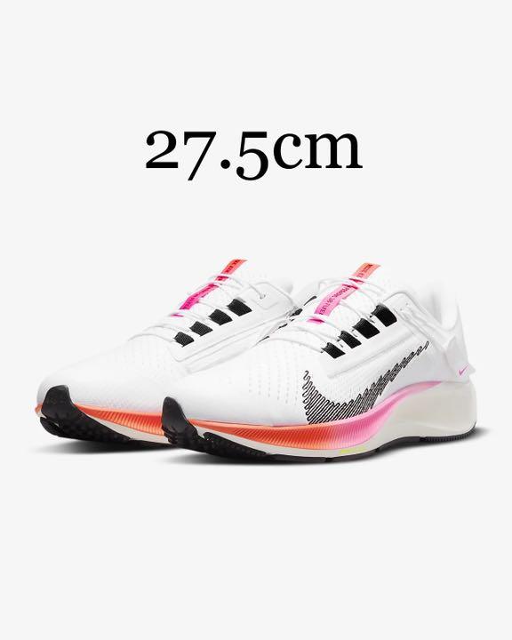 NIKE エアズームペガサス 38 フライイーズ4E ☆27.5cm