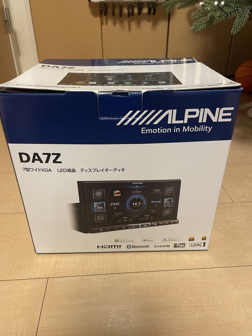 ALPINE DA7Z 7インチ　ナビゲーション