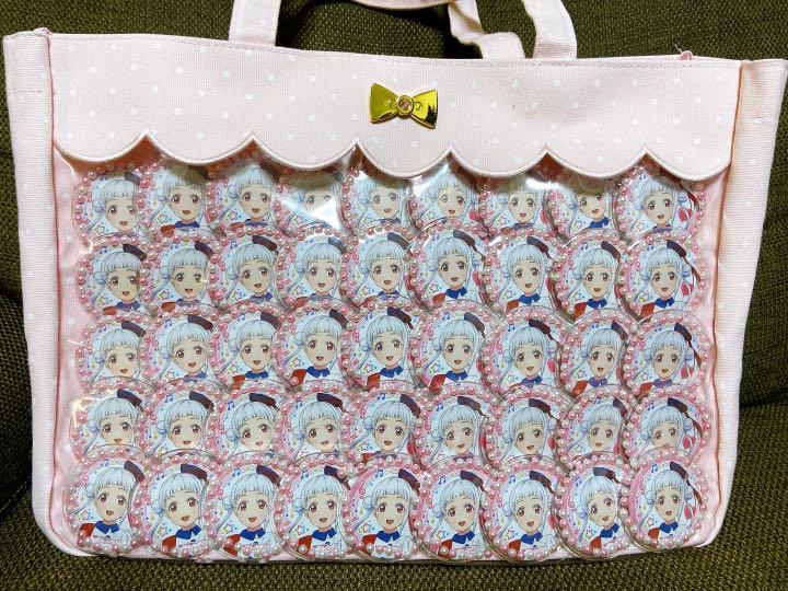 嵐千砂都 缶バッジ 痛バッグ