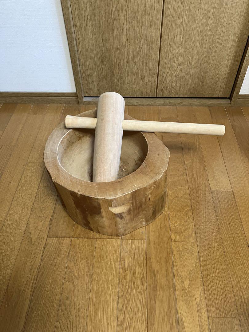 ミニうす　天然木　1.3升用