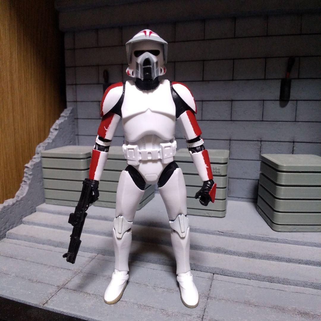 スターウォーズ　ブラックシリーズ　カスタム　ARF スカウトトルーパー