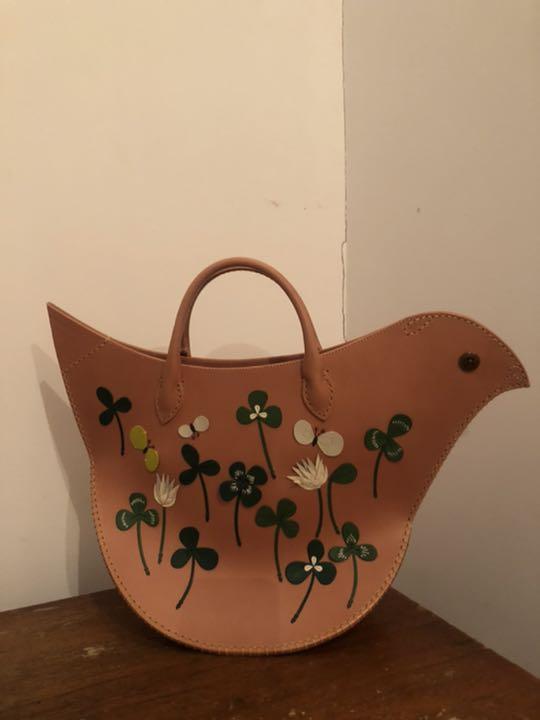 週末お値下　新品　ミナペルホネン　tori bag 2021a!w