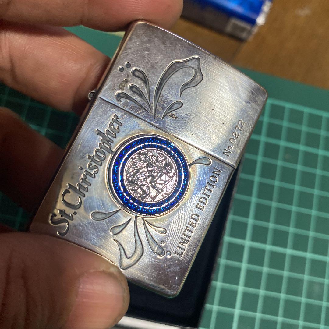 ZIPPO ビンテージ　限定品　st.クリストファー　オイルライター