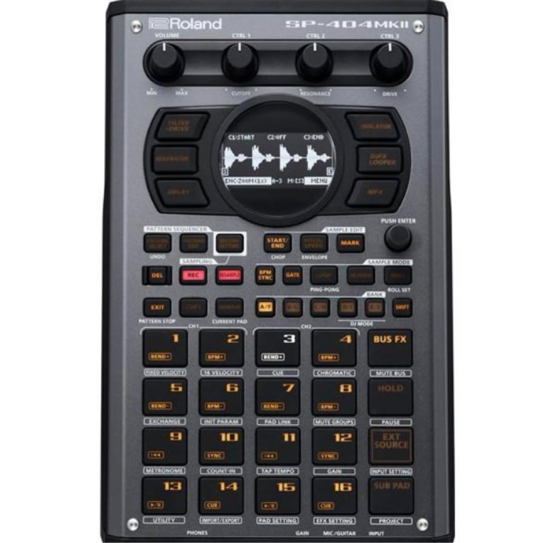 ローランド Roland sp-404mk2 サンプラー　新品　専用バック付き