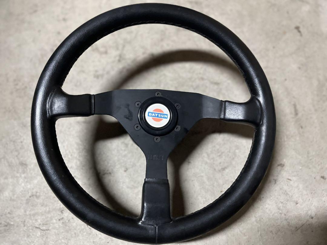 DATSUN COMUSA ステアリング 当時物