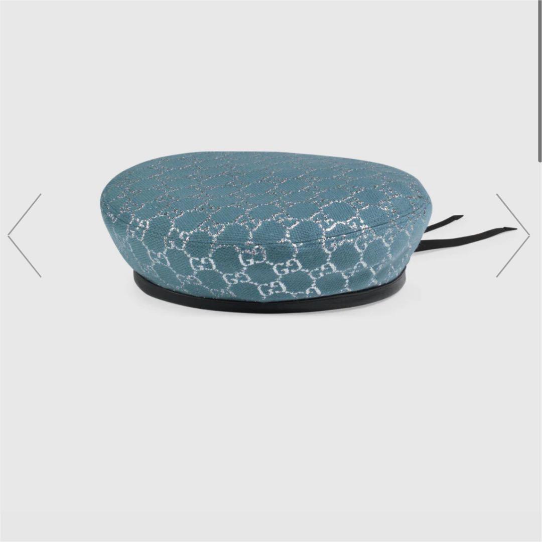 GUCCI ベレー帽 GGラメ ベレーハット