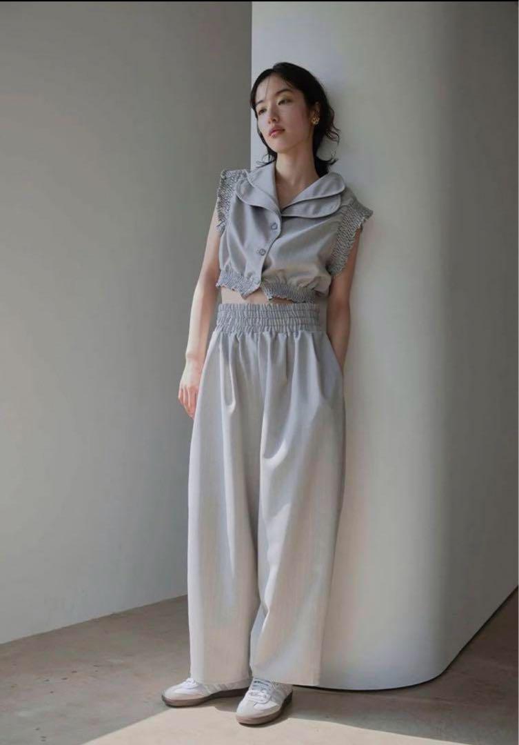 新品　MEER. メーア　STRIPED VOLUME PANTS