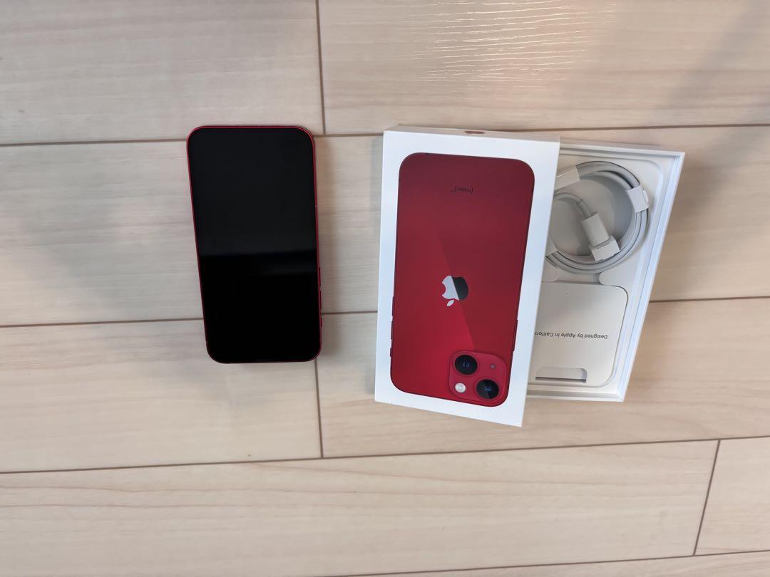 iPhone13mini 赤色　箱付き　128G