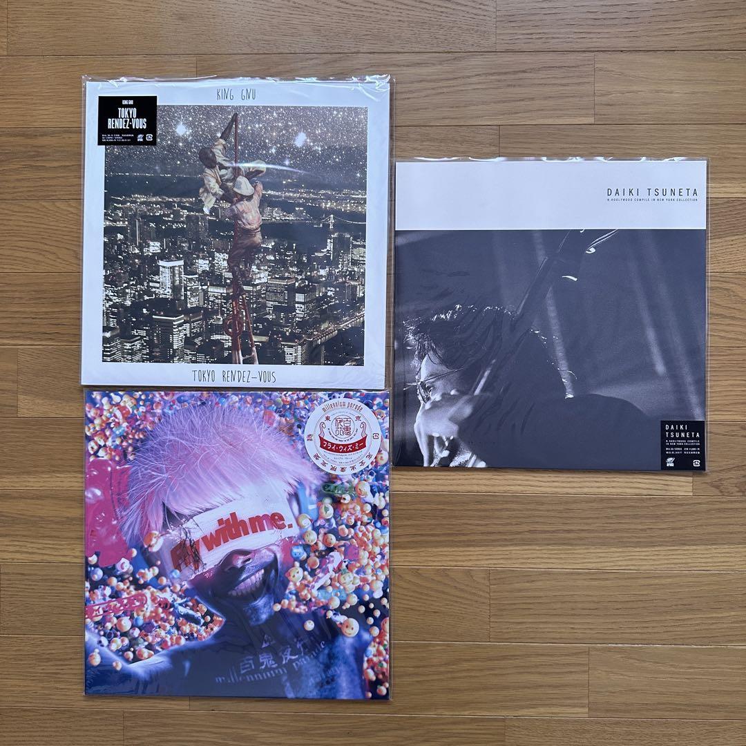 常田大希 millennium parade KingGnu 　レコード