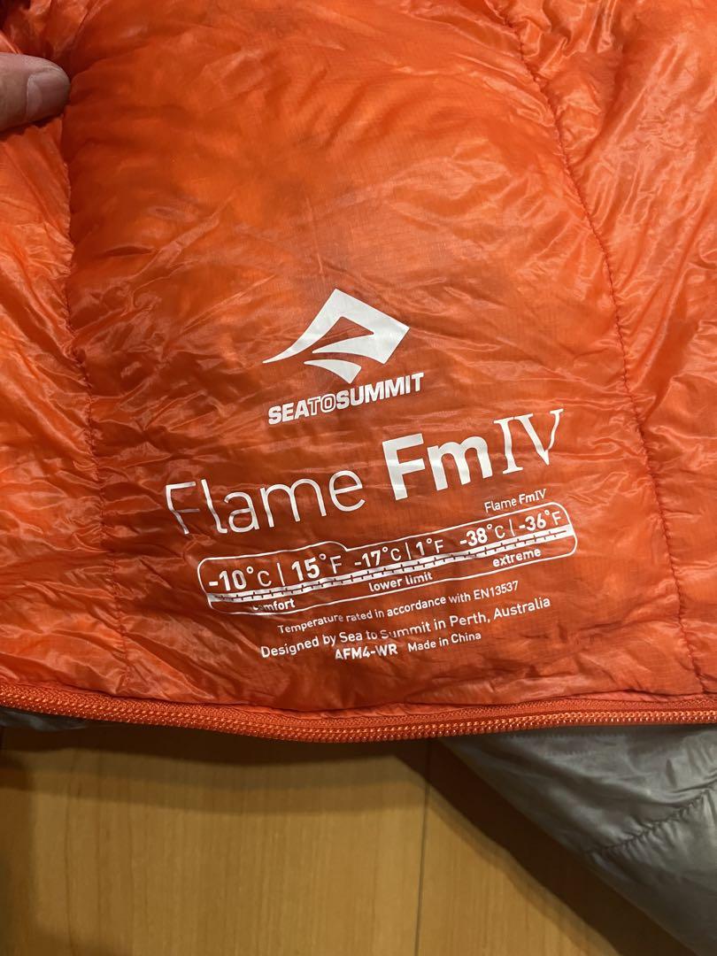 SEA TO SUMMIT　Flame Fm IV 寝袋　シェラフ