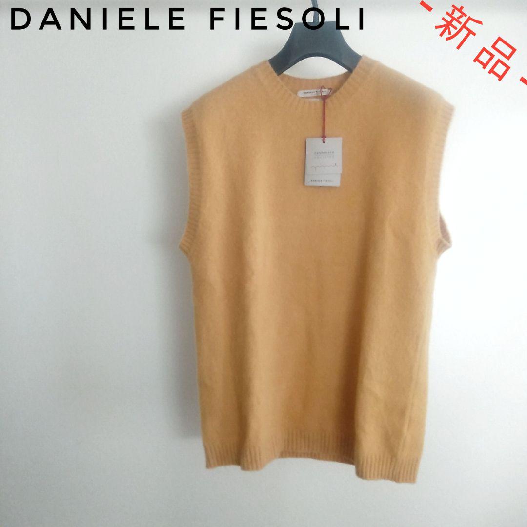 【超価格破壊‼️】ダニエレフィエゾーリ カシミヤウールニットベスト XL