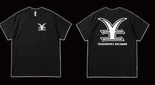 新品未開封！TENSAIBAKARECORDS Tシャツ 黒 XL