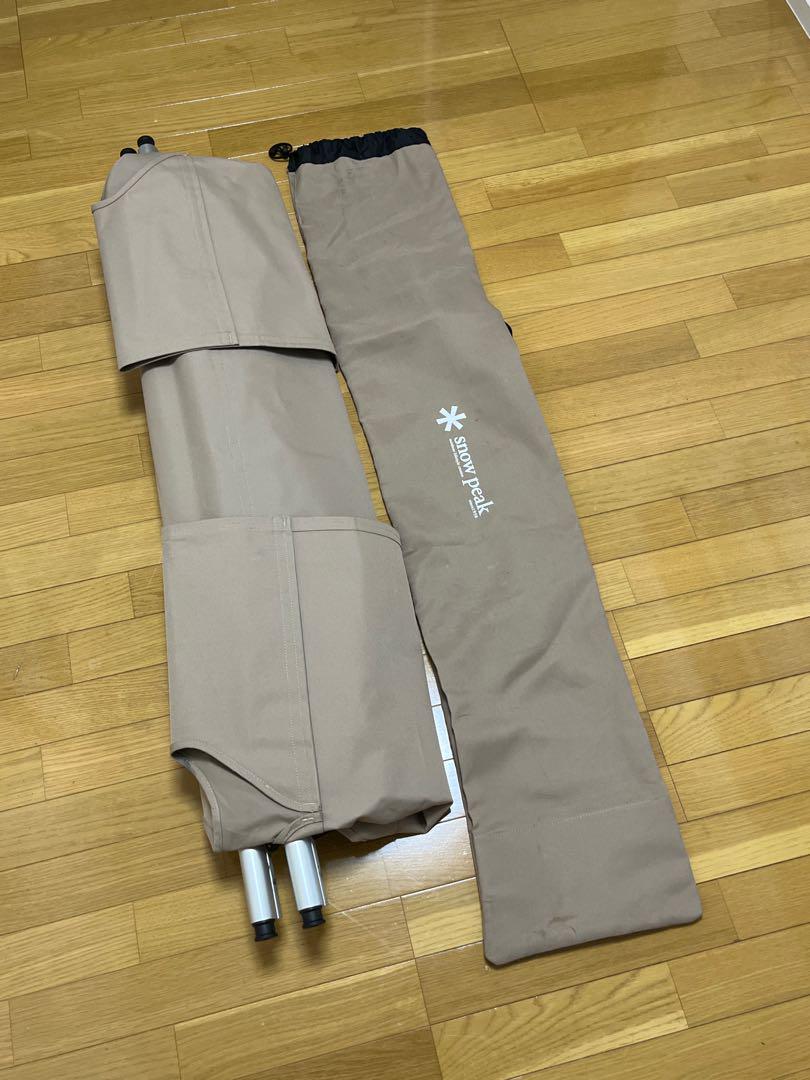 スノーピーク ハイテンションコット 脚カバー付き snowpeak