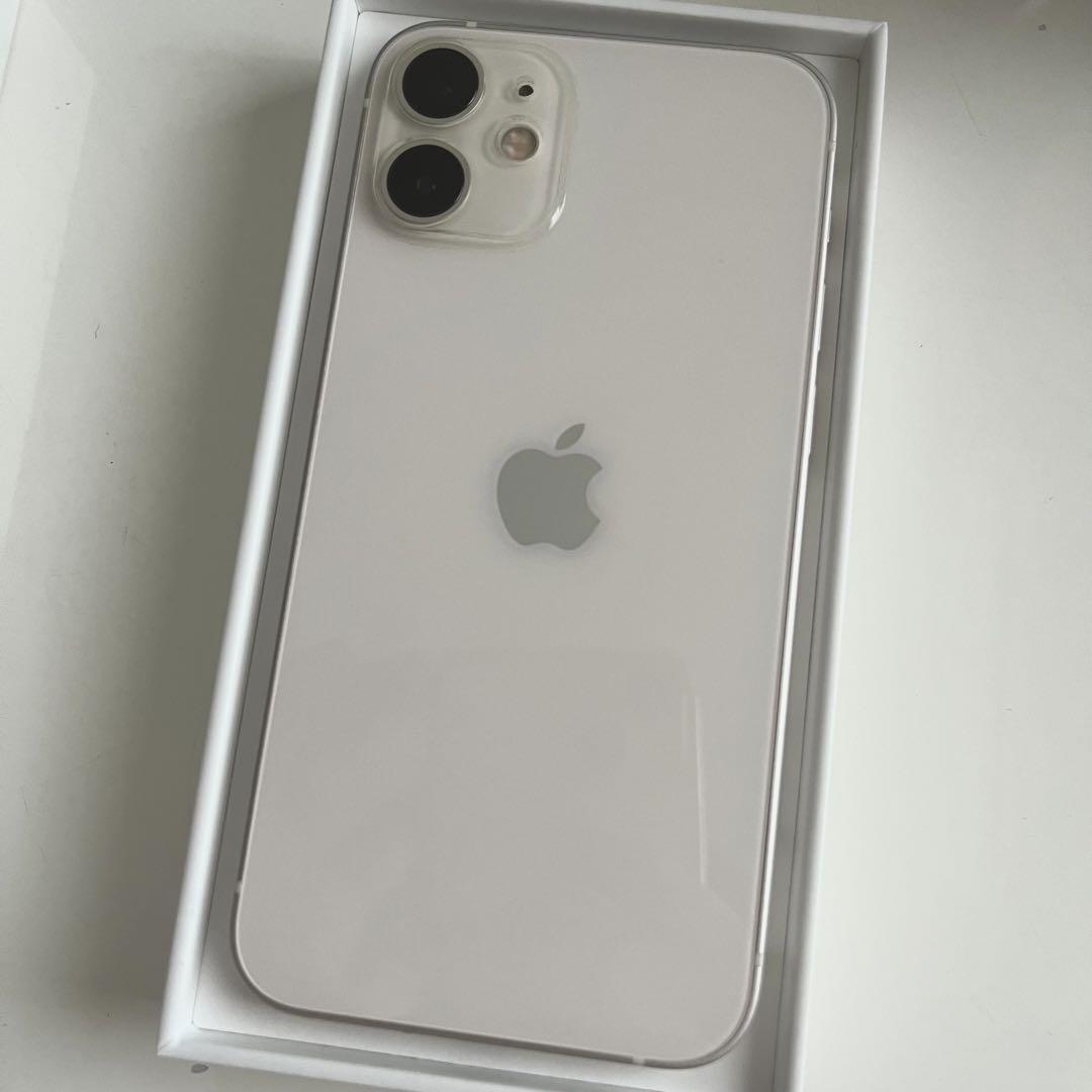 【美品】iPhone 12 mini ホワイト 128GB