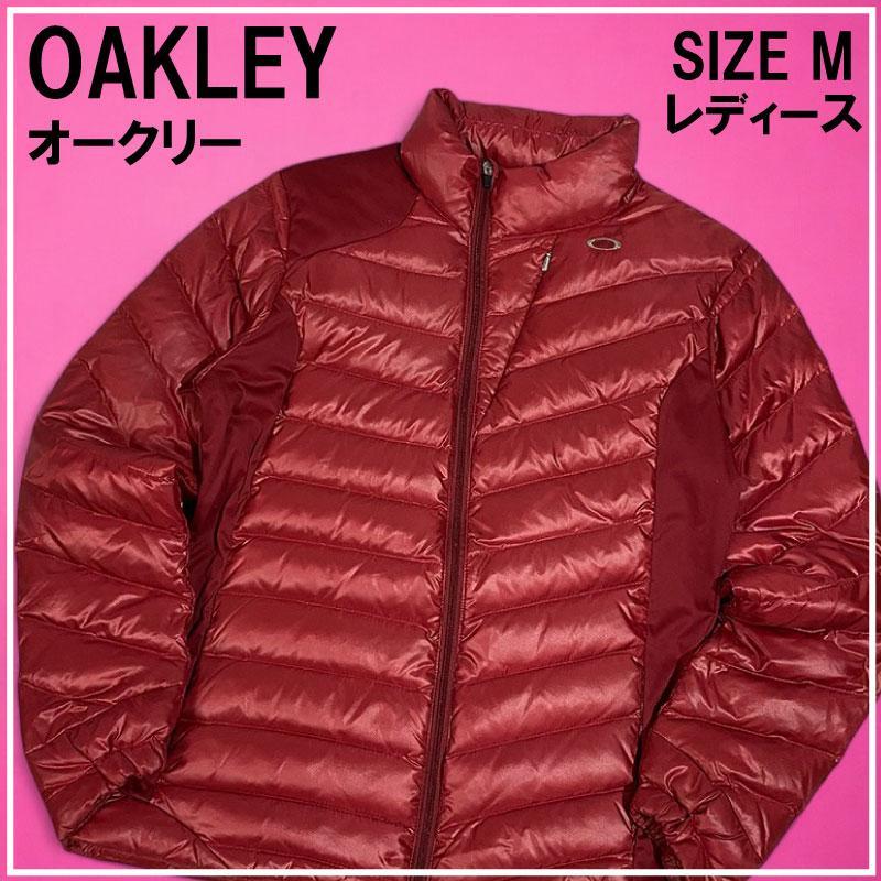 OAKLEY オークリー ダウンジャケット レッド アウター ゴルフ M