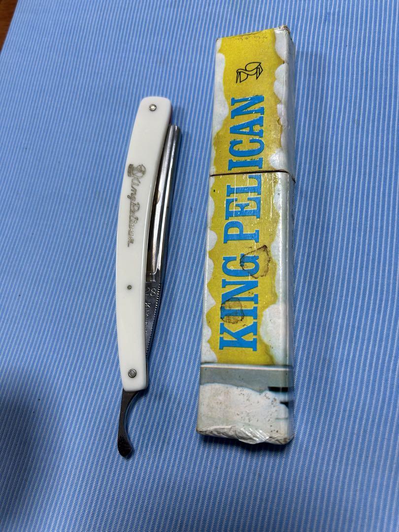 高級品　未使用 明治100周年記念キングペリカン NICHIRI 西洋剃刀