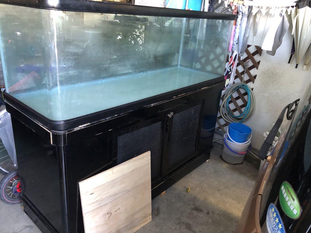 1800 × 600 ×￼ 600全面R水槽ガラス￼ +おまけ￼