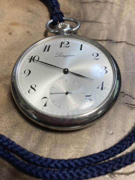 Longines ロンジン 懐中時計 動作品 手巻き スモセコ 878 4038