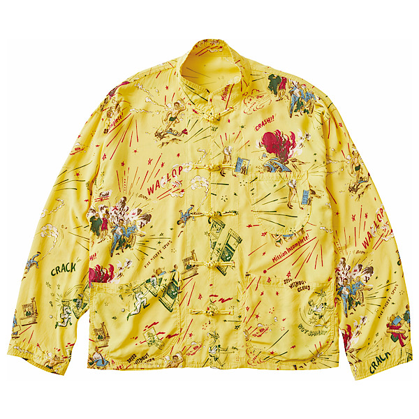 落ちこぼれスパイALOHA CHINESE SHIRT (THE MISFIT SPIES)｜Porter Classic（ポータークラシック）